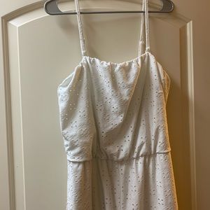 Maurice’s white pant romper